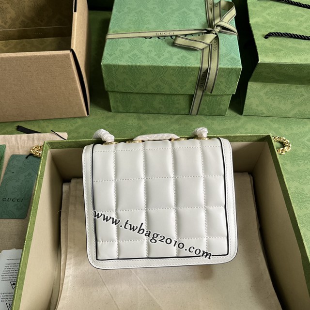 gucci專櫃新款原廠皮手袋斜挎包 古馳Gucci互扣式Deco系列迷你肩背包 jcp1201